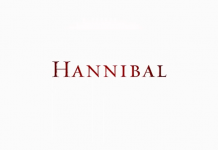 Hannibal serie tv logo, font Wimedia Commons