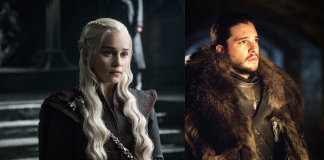 Daenerys Targaryen e Jon Snow in Game of Thrones, fonte www.inverse.com