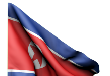 Bandiera Corea del Nord, fonte Pixabay