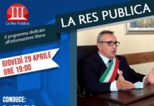 Il Sindaco di Caivano Enzo Falco ospite de 'La Res Publica' giovedì 29 aprile 2021